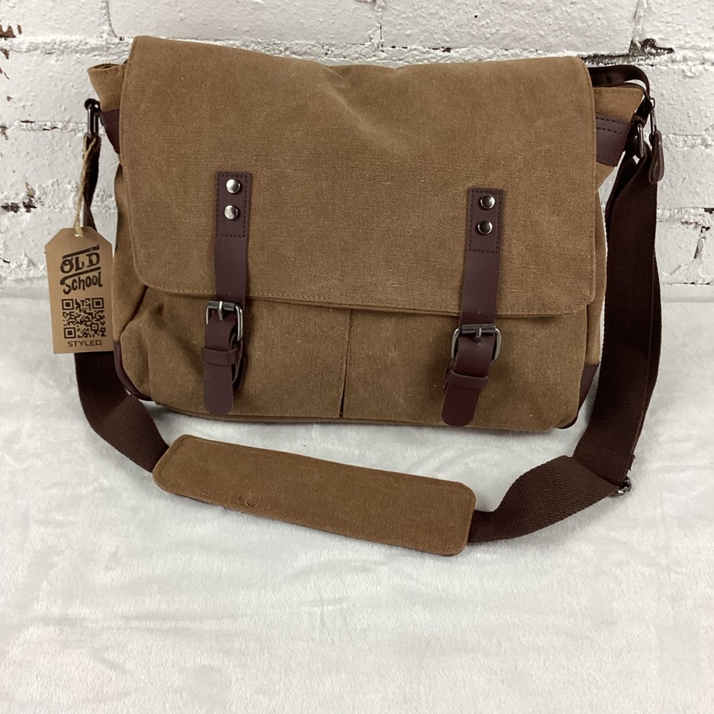 Old School Brand Courier Bag/Satchel